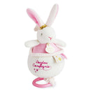 Pearl Bunny Plush Animal Music Box