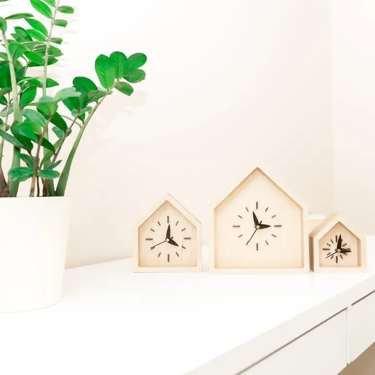 Desk Clocks - Set of 3 Clocks
