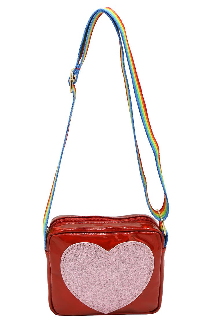 Heart Purse- Red