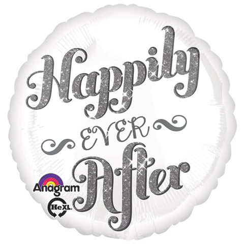 Happily Ever After Shimmer Mylar Balloon
