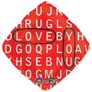 Love You Word Search Diamond Balloon