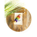 Rainbow Wooden Baby Rattle