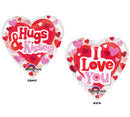 See-Thru Hugs, Kisses & Love Balloon