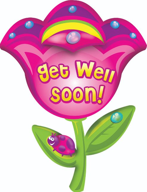 Get Well Soon! Flower Balloon