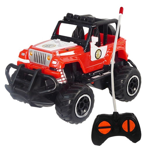 Remote Control Compact Monster Police Jeeps