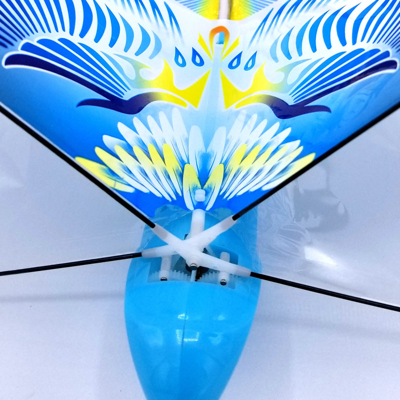 Self Flying eBird- Blue. Electric Flapping Wings Bird Drone