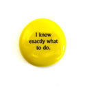 Affirmation and Destiny Glass Stone