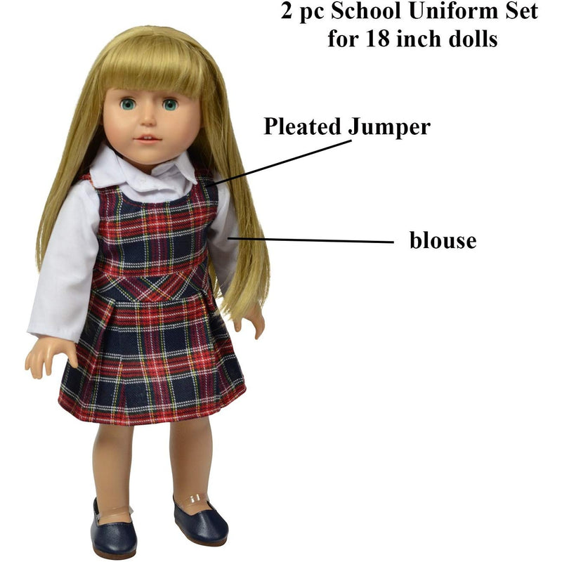 18" Doll School Set