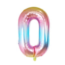 30"  Number 0 Gradient Balloon