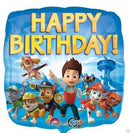 18" Paw Patrol Happy Birthday Balloon