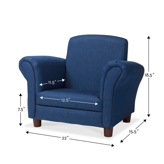 Child's Armchair - Denim