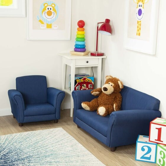 Child's Armchair - Denim