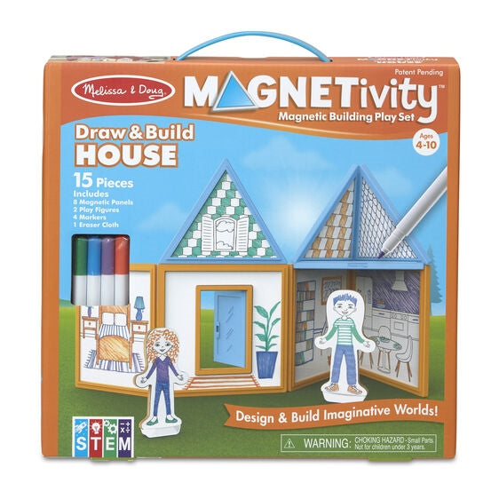 Magnetivity Draw & Build House