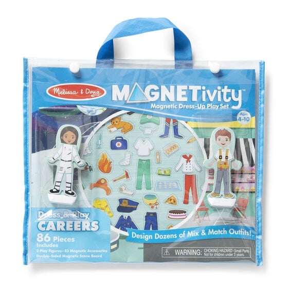 Magnetivity Magnetic Dress-Up Play Set - Dress & Play Careers