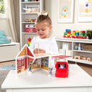 Magnetivity Magnetic Building Play Set Fire Station