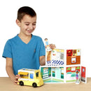 Magnetivity Magnetic Building Play Set Pizza & Ice Cream Shop