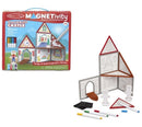 Magnetivity Magnetic Building Play Set - Draw & Build Castle