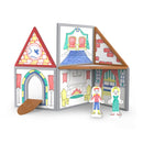 Magnetivity Magnetic Building Play Set - Draw & Build Castle