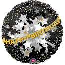 32" Jumbo Happy Birthday Holographic Balloon