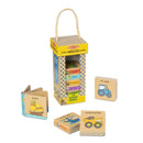 Natural Play Book Tower: Little Vehicle Books