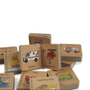 Natural Play Book Tower: Little Vehicle Books