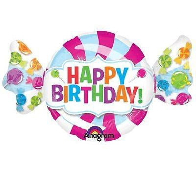 40" Jumbo Happy Birthday Sweet Shop Balloon