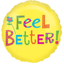 18" Feel Better Bright Daisy Balloon