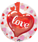 Heart Lollipop Insider Balloon