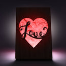 Heart Love Light Up Card