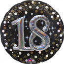 32" Multi Sparkling Number 28 Balloon