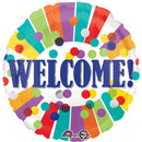 Welcome Dots & Stripes