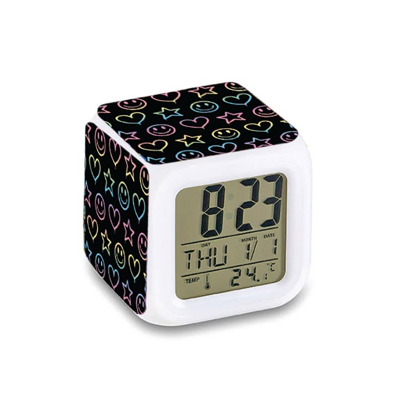 Drip Color Changing Alarm Clock
