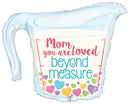 Foil Shape Balloon Mom Measuring Cup