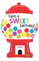31" Have a Sweet Birthday! Gumball Balloon
