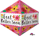 Jumbo Feel Better Soon Floral Balloon