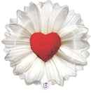 Daisy Heart Balloon