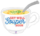 31" Get Well Souper Soon Balloon