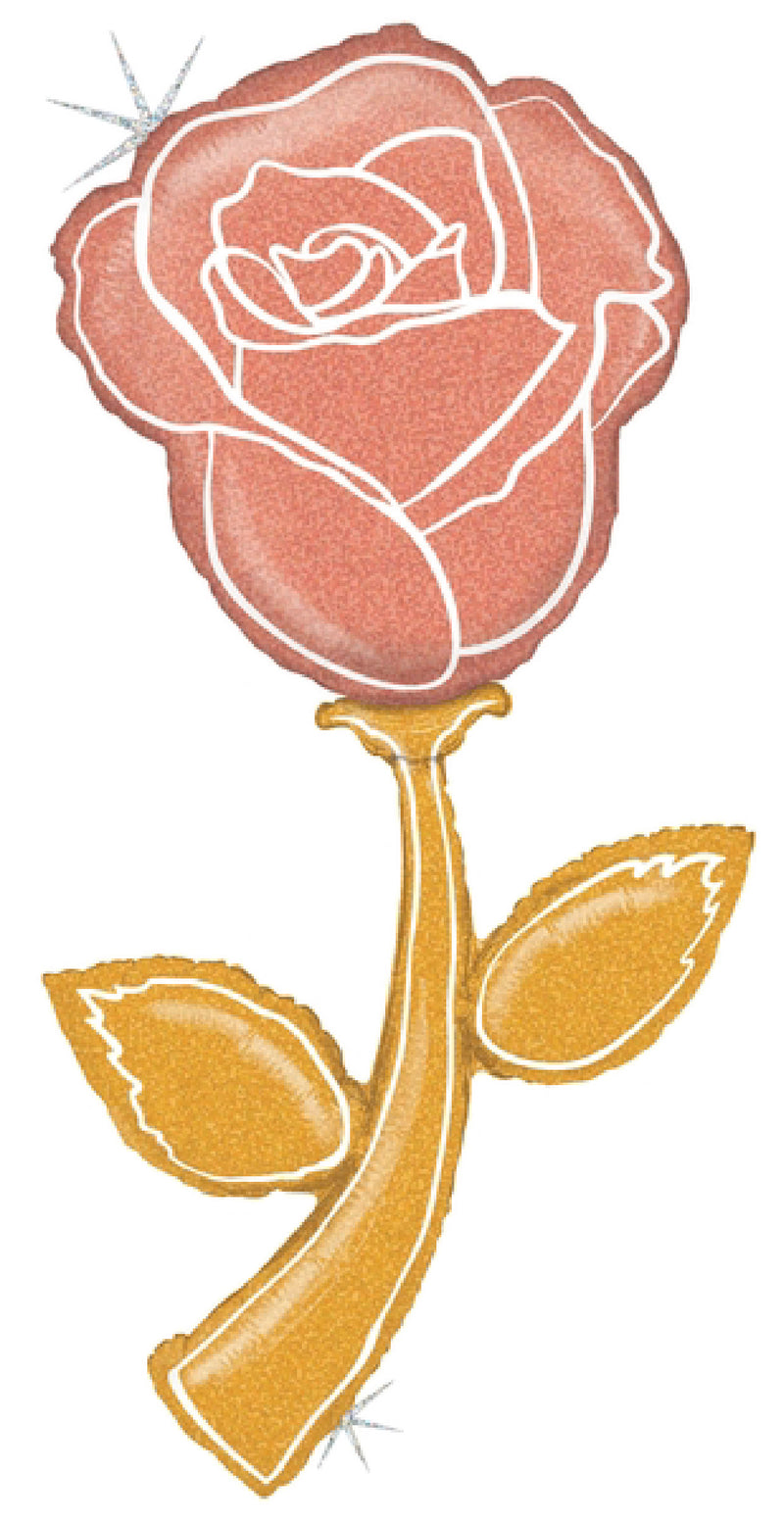 Holographic Fresh Picks Rose Gold Rose