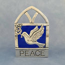 Dove Tealight with Stained Glass