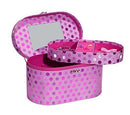 Jewelry Fuchsia Disco Dots Storage Box