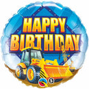 Happy Birthday Construction Zone Balloon