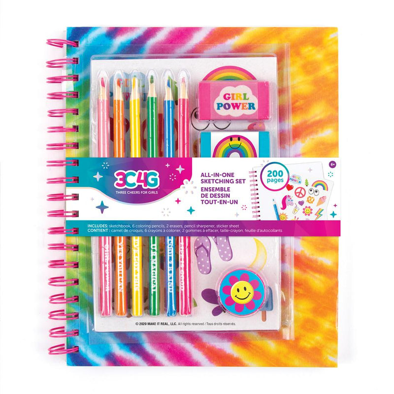 All in One Sketching Set: Tie Dye