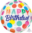 Orbz Happy Birthday Big Dots