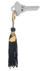 Black Graduation Tassel Keychain