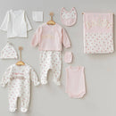 100% Cotton Newborn Baby Girl Set-0-3M
