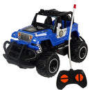 Remote Control Compact Monster Police Jeeps