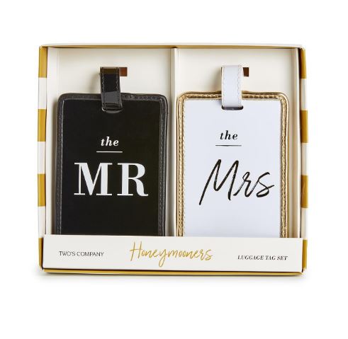 Mr. & Mrs. Luggage Tag Set