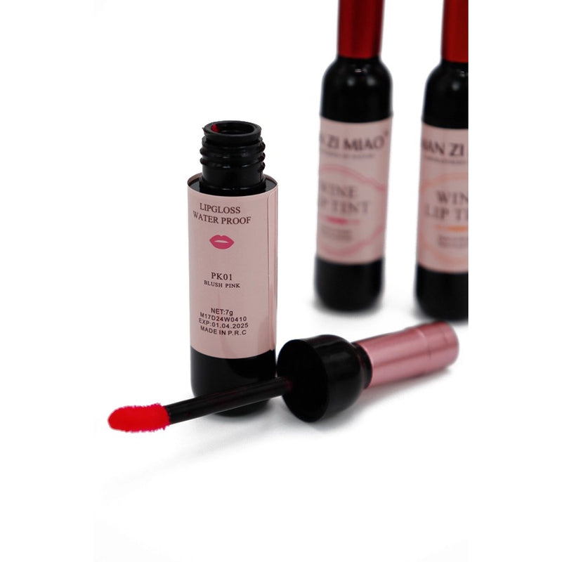 Wine Waterproof Matte Lip Gloss Tint