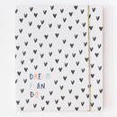 Scattered Hearts Hard Cover Organiser