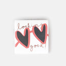Heart Sunglasses Pocket Mirror